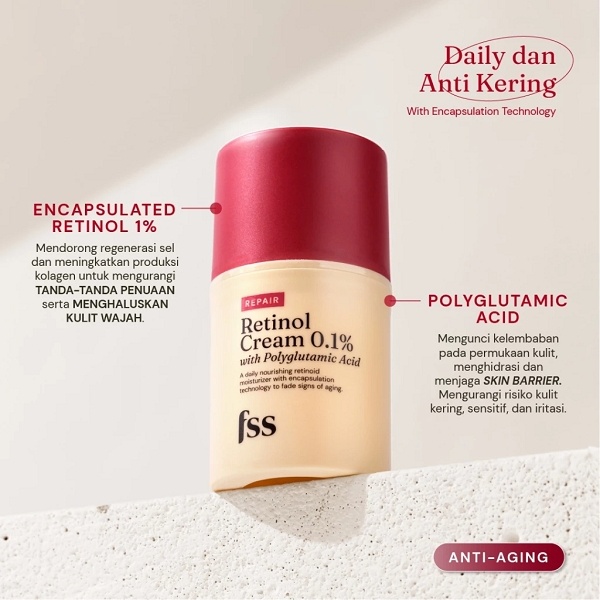 For Skin's Sake (FSS) Retinol Cream 0.1%