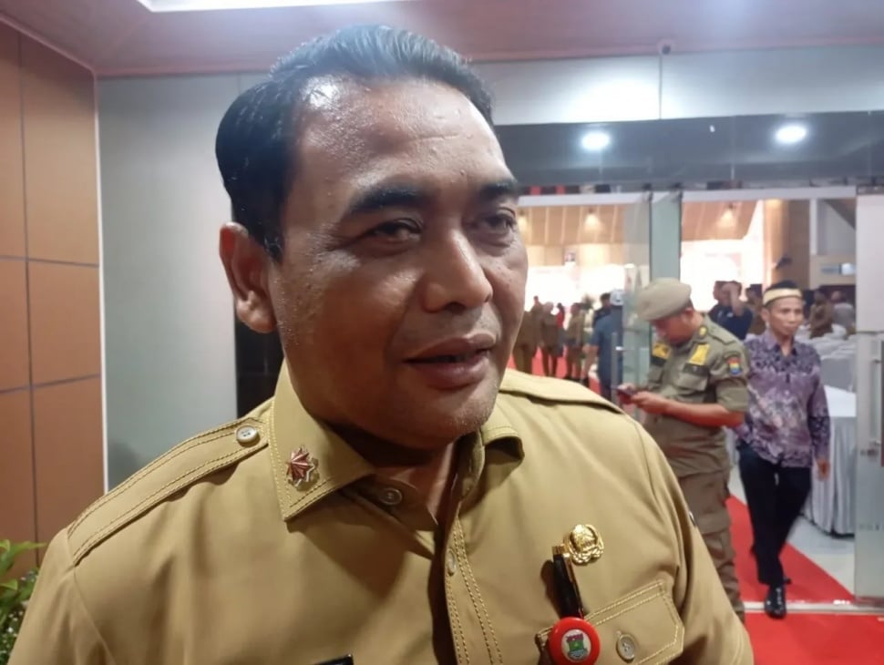 Kelapa Dinas Pendidikan Kabupaten Tangerang Dadan Gundana [Saepulloh/Bantennnews]