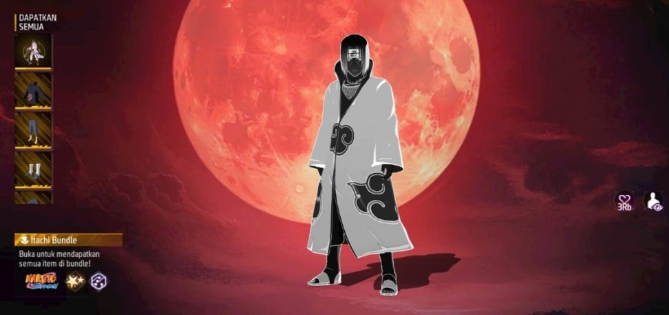Ilustrasi Bundle Itachi. (ist)