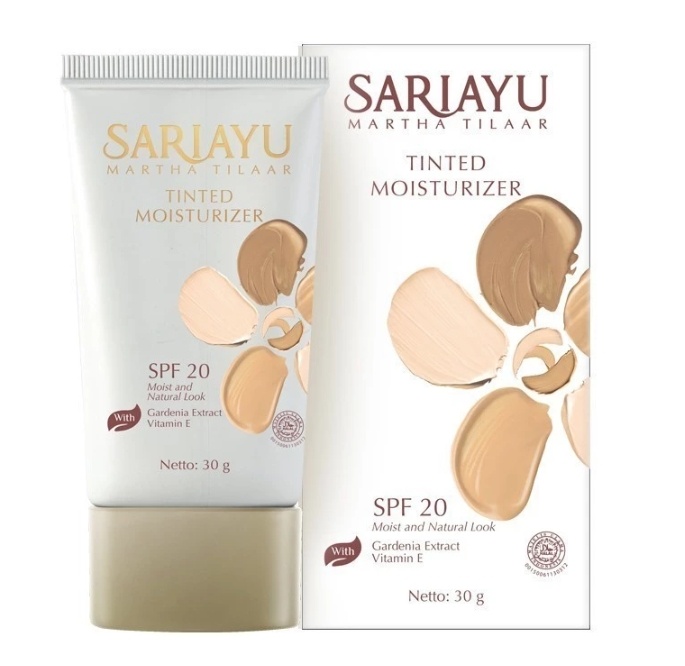 Sariayu Gold Tinted Moisturizer (Shopee)