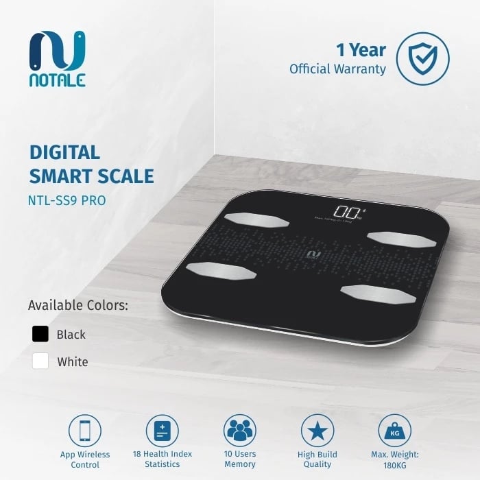Timbangan badan digital. (Shopee)