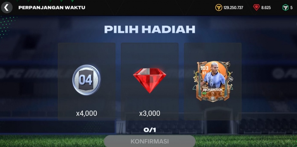 Ilustrasi reward FC Mobile. (Suara.com/ Rezza Rachmanta)