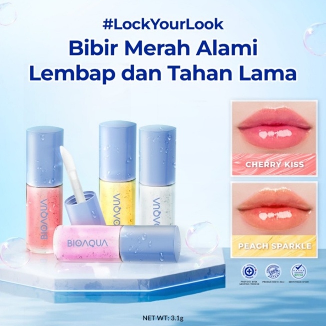 BIOAQUA Magic Color Lip Oil (Shopee)
