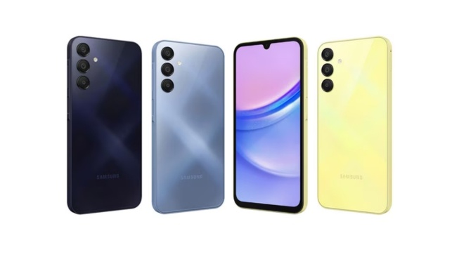 HP murah Samsung: Samsung Galaxy A15. (Samsung)