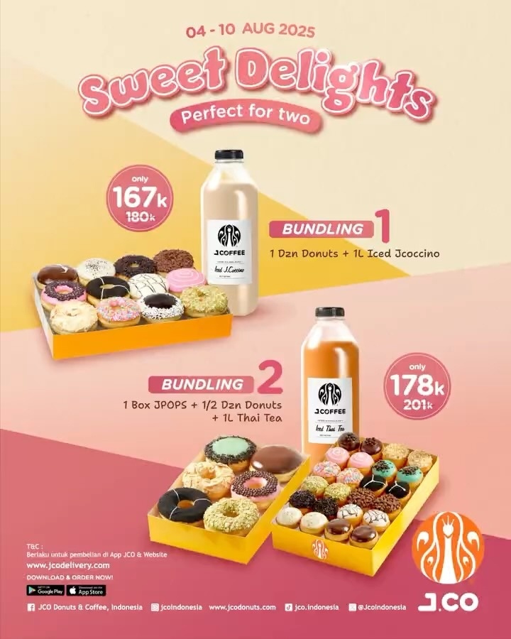 Promo JCO Agustus 2025. [Instagram @jcoindonesia]