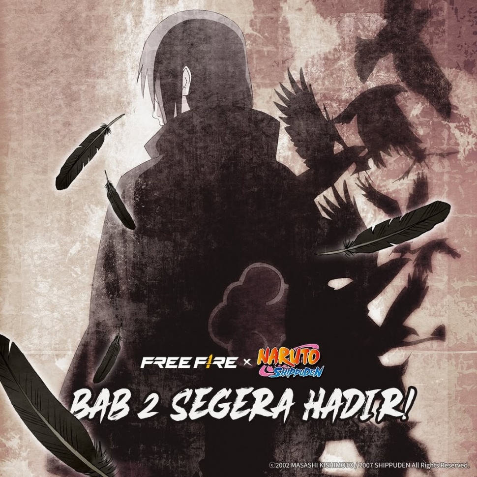 Free Fire x Naruto Shippuden (Instagram/freefirebgid)