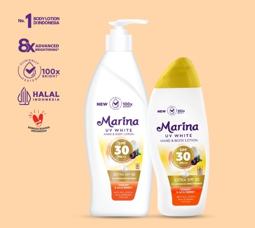 Marina UV White Extra SPF 30 Lotion. 
