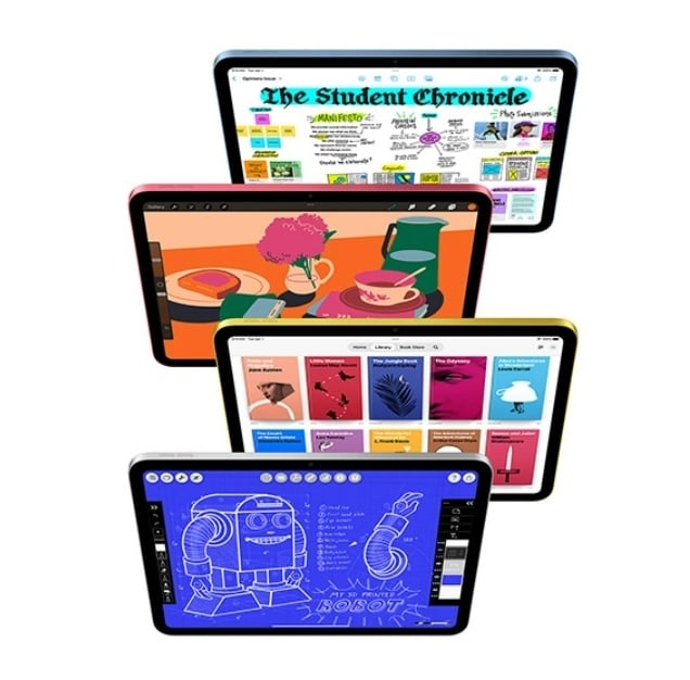 iPad 11 Inci 2025 dengan chip A16. (Apple)