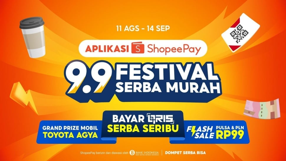 Flyer promo 9.9 Festival Serba Murah. (Dok: Istimewa)
