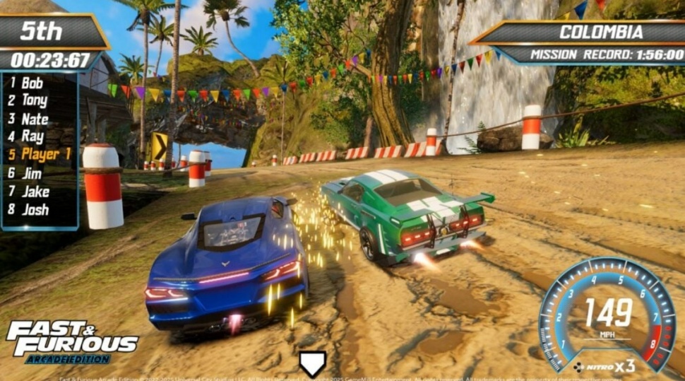Fast & Furious Arcade Edition. (YouTube GameMill Entertainment)