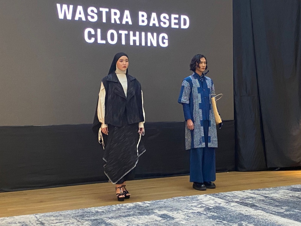 Peluncuran Jakarta Muslim Fashion Week (JMFW) 2026 oleh Menteri Perdagangan RI, Budi Santoso. (Suara.com/Fajar Ramadhan)
