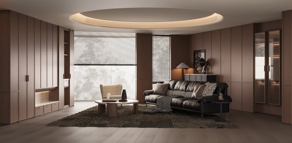 Desain Interior Perpaduan Kontemporer dan Klasik. (Dok. Istimewa)