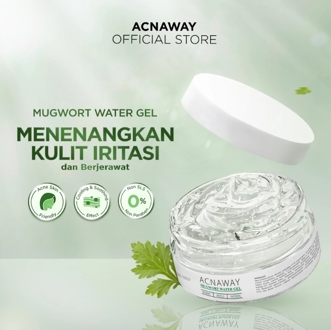 ACNAWAY Mugwort Water Gel Moisturizer (Shopee)