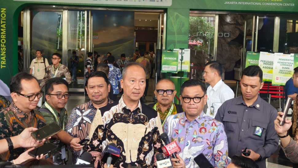 Menteri Perindustrian Republik Indonesia, Agus Gumiwang Kartasasmita. (Bimo Aria Fundrika/Suara.com)
