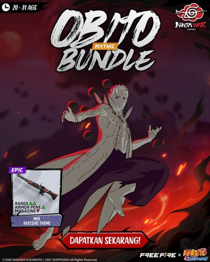 Ilustrasi Obito Bundle. (Instagram)