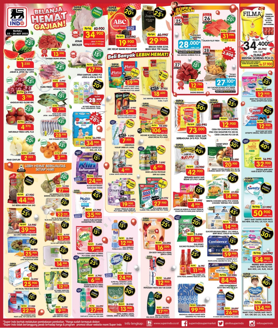 Promo weekday Superindo. [superindo.co.id]