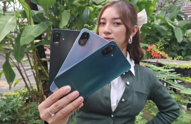 Tampilan Galaxy A07 [Suara.com/ANTARA/HO-Samsung]