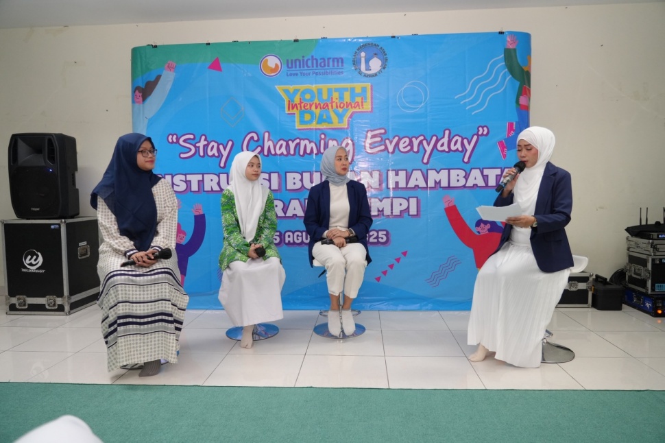 Stay Charming Everyday – Menstruasi Bukan Hambatan Meraih Mimpi. (dok. Unicharm)
