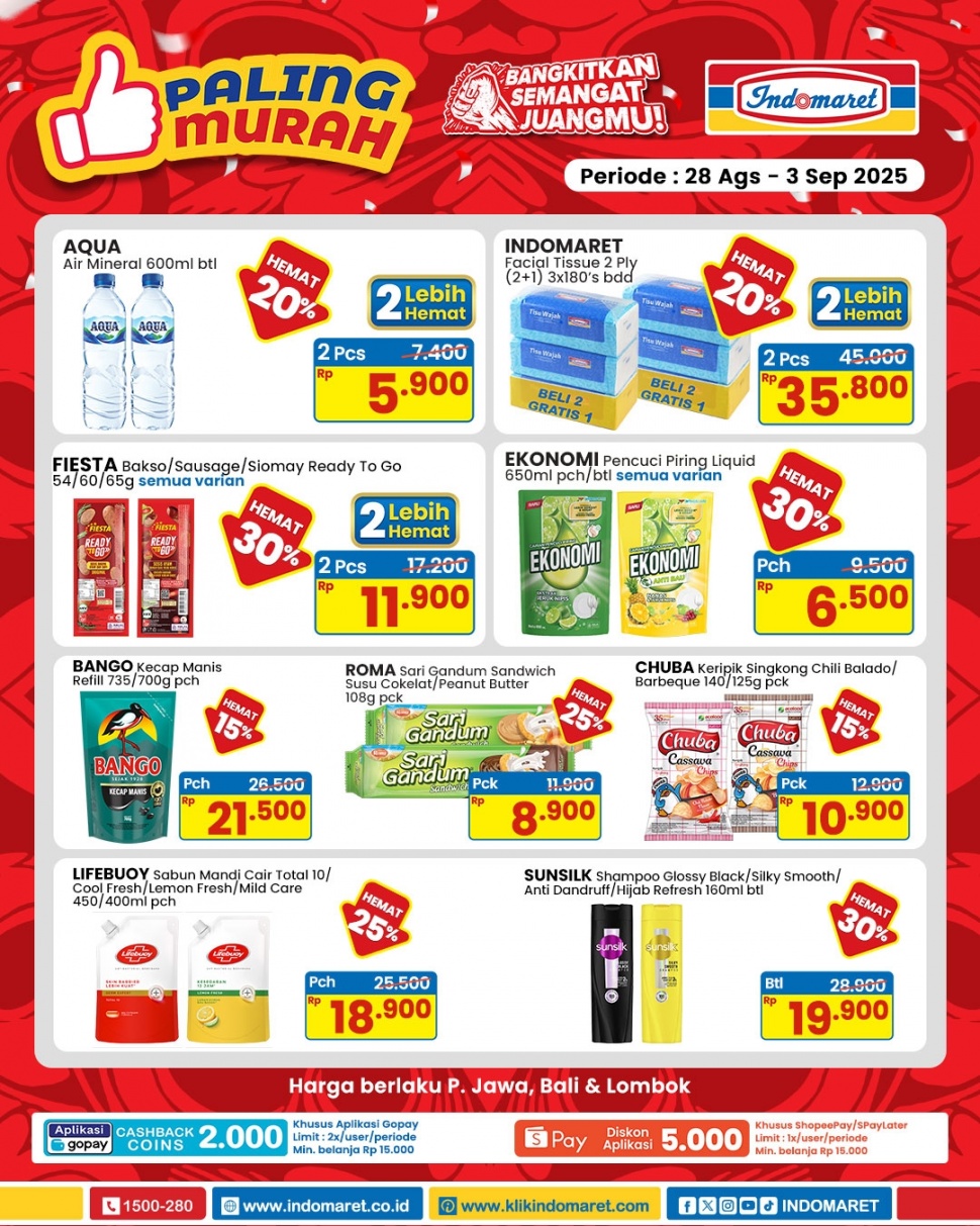 promo paling murah Indomaret. [Instagram indomaret]