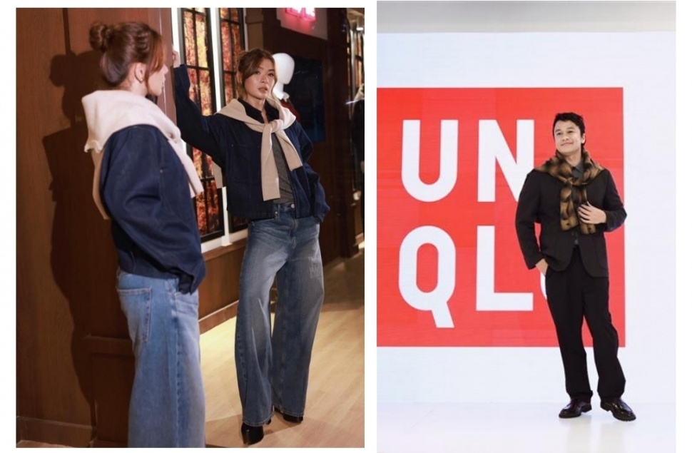 Anastasia Siantar dan Tities Saputra. (Dok. UNIQLO)