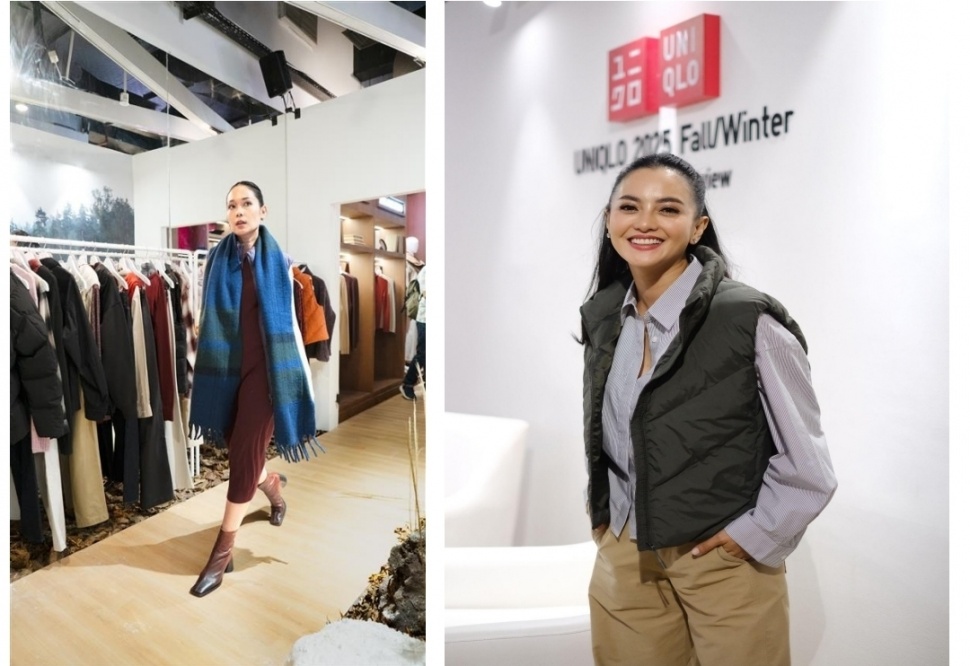 Ayla Dimitri dan Ririn Ekawati (dok. UNIQLO)