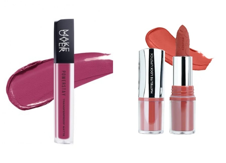 Lipstik lokal transferproof.