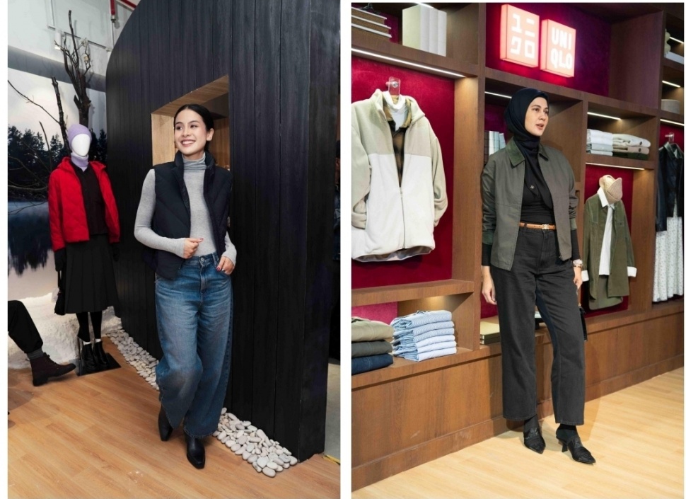 Maudy Ayunda dan Paula Verhoeven (dok. UNIQLO)