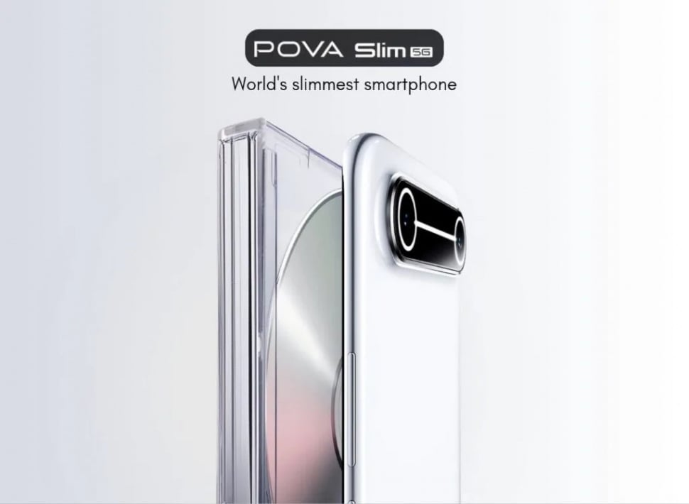 Tecno POVA Slim 5G. (Tecno)
