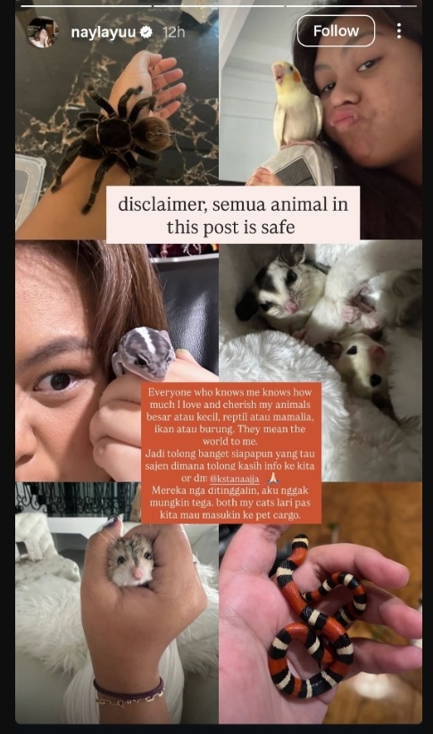 Unggahan anak Eko Patrio [Instagram]