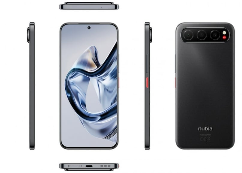 HP bodi tipis Nubia Air. (Nubia)