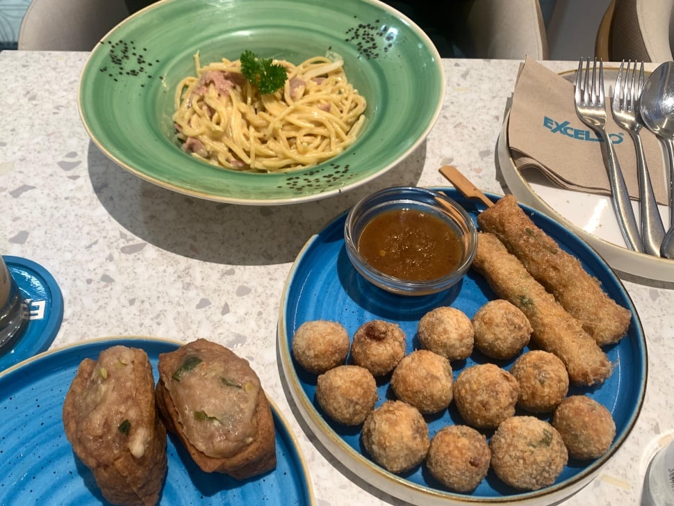 Menu di Excelso. (Suara.com/Himayatul Azizah)