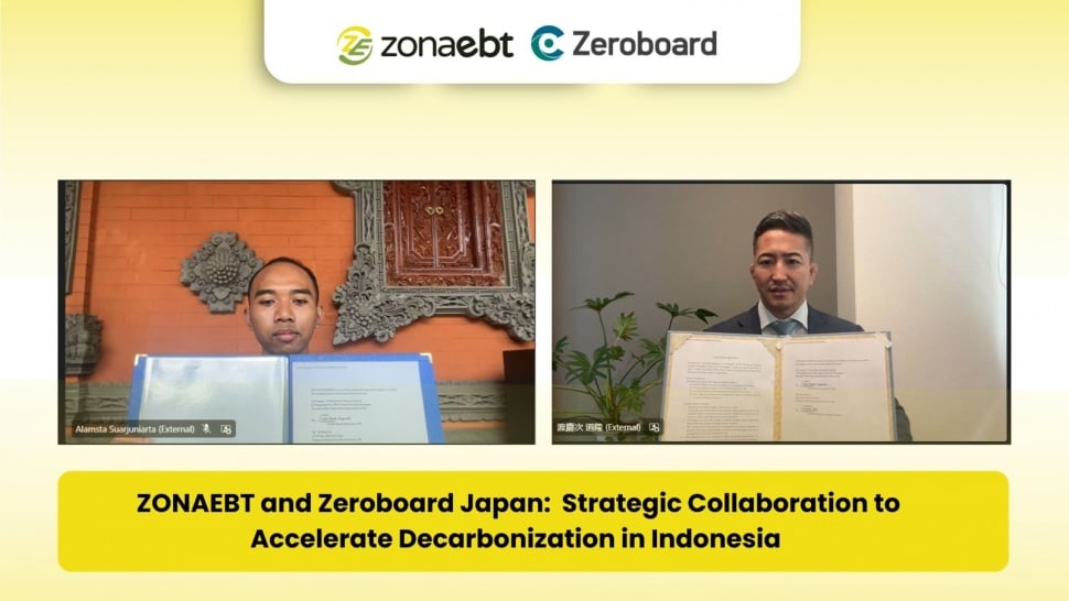 Kolaborasi Zona EBT dan Zeroboar Japan. (Dok. Zona EBT)