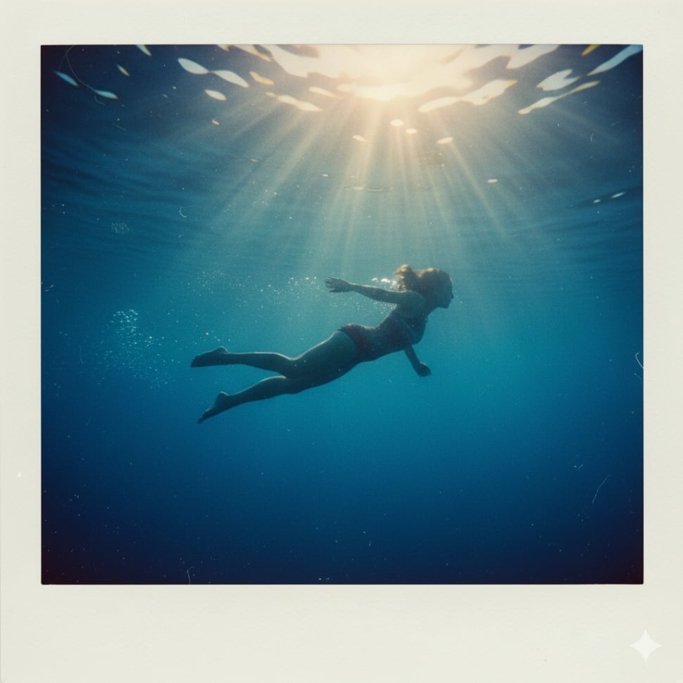 Contoh foto polaroid AI [Gemini AI]