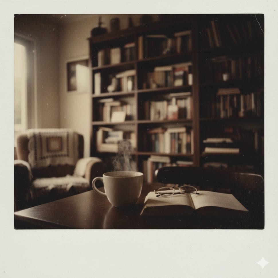 Contoh foto polaroid AI [Gemini AI]