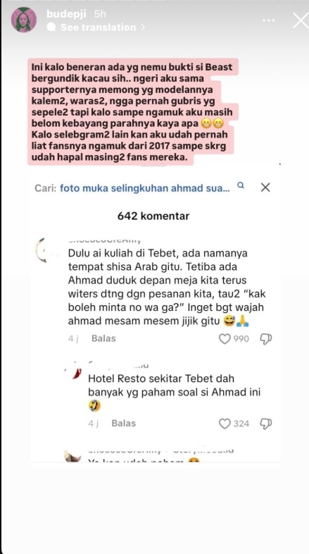 Unggahan soal suami Tasya Farasya [Instagram]
