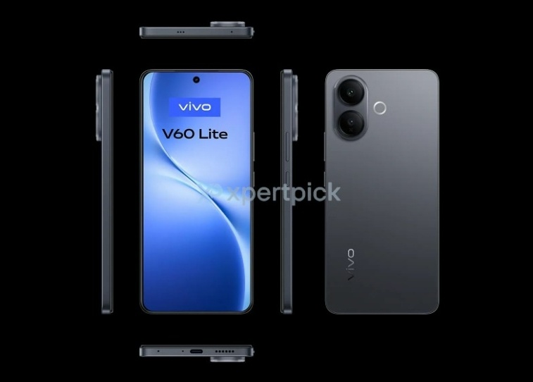 Render Vivo V60 Lite 4G. (XpertPick)