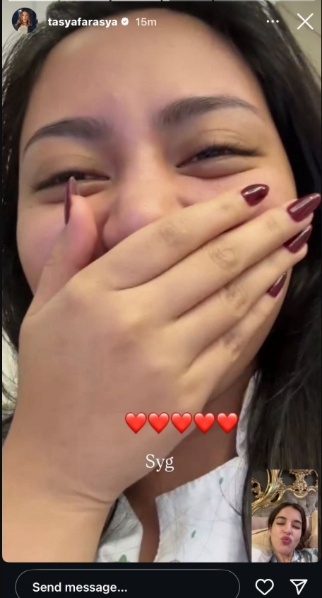 Unggahan Tasya Farasya bersama Rachel Vennya [Instagram]