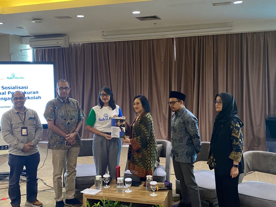Peluncuran dan Sosialisasi Instrumen Nasional Pengukuran Kepedulian Lingkungan di Sekolah, Rabu (24/9/2025). (Suara.com/Fajar Ramadhan)