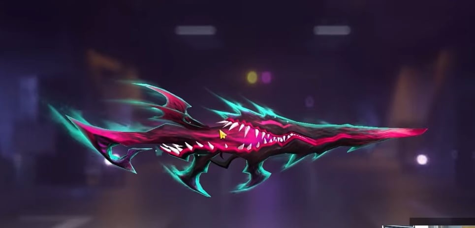 Senjata Kingfisher Trouble Creature di Free Fire (Youtube)