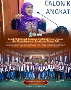 Gubernur Jawa Timur Khofifah Indar Parawansa mengajak sinergi Otoritas Jasa Keuangan (OJK) memperkuat literasi dan akses keuangan di pedesaan (Dok: Pemprov Jatim)