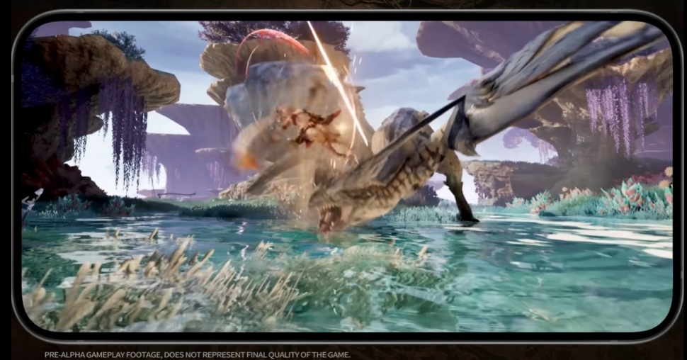 Game Mobile Monster Hunter Outlander. (Capcom)