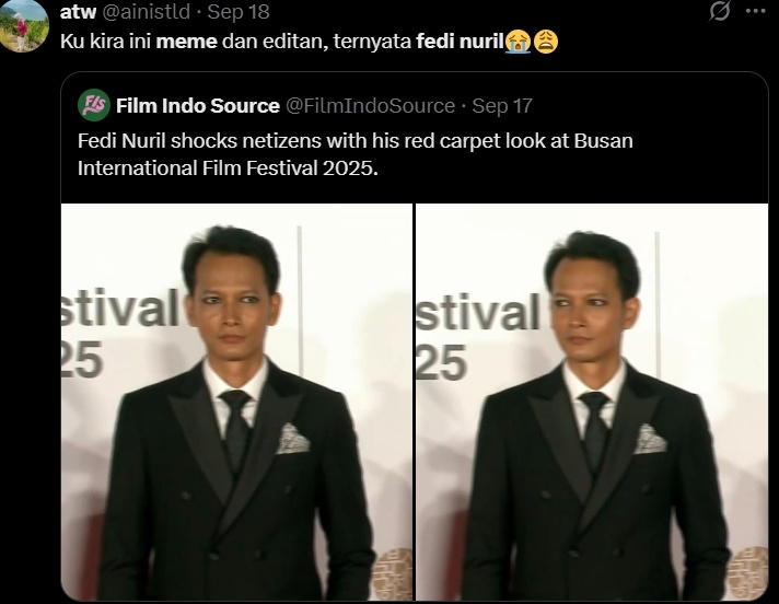 Meme Fedi Nuril. (X)