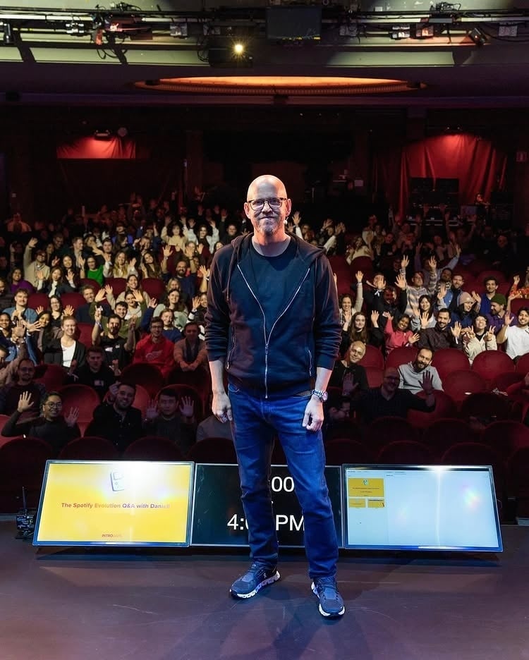 Daniel Ek, founder Spotify. (Instagram/@eldsjal)