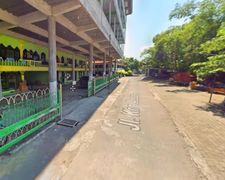 Bangunan Ponpes Al Khoziny jadi sorotan. (Google Maps)