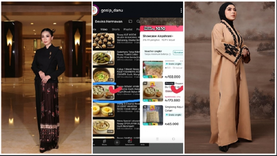 Fakta Kasus Adik Syahrini Diduga Plagiat Foto Siomay Chef Devina (Instagram)
