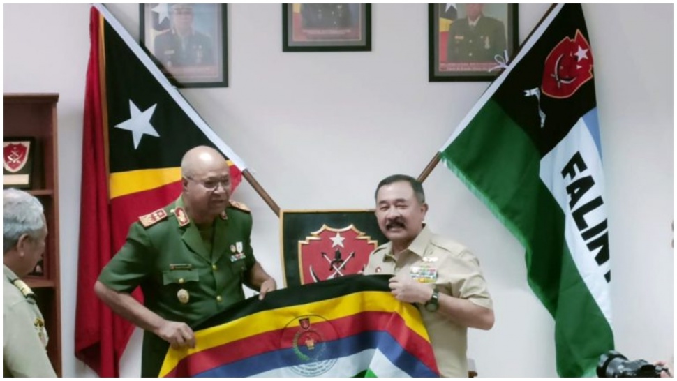 Rombongan Persatuan Purnawirawan TNI Angkatan Darat (PPAD) yang baru saja menuntaskan sebuah misi bersejarah: ziarah dan muhibah ke Dili, Timor Leste. [dokumentai/PPAD]