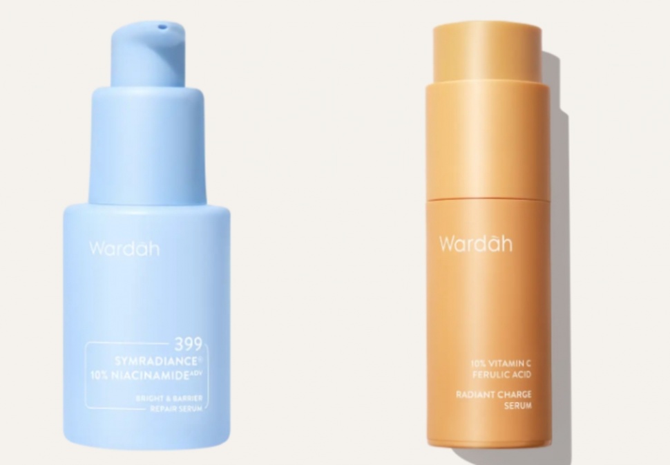 Serum Wardah untuk mengatasi flek hitam. 