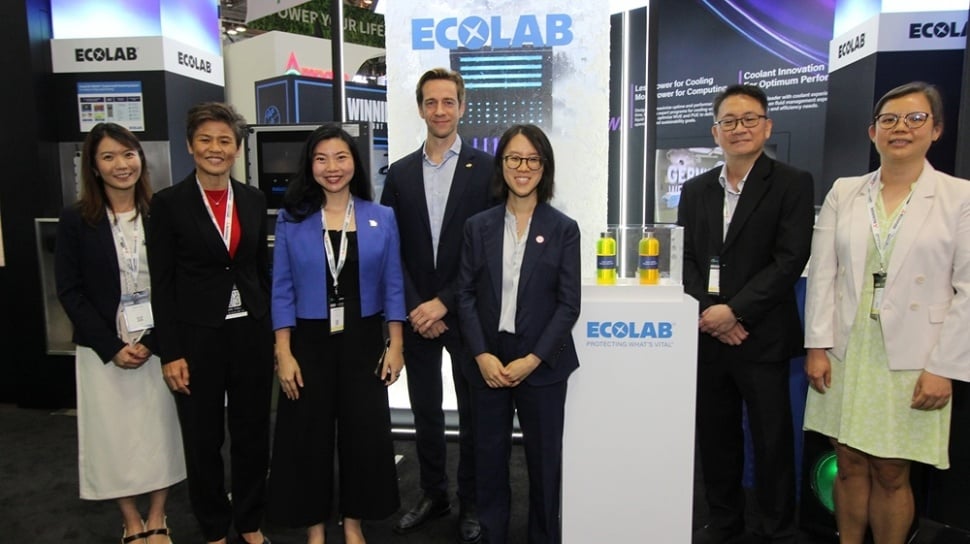 Ecolab membawa 3D TRASAR™ untuk Direct-to-Chip Liquid Cooling. (dok. Ecolab)