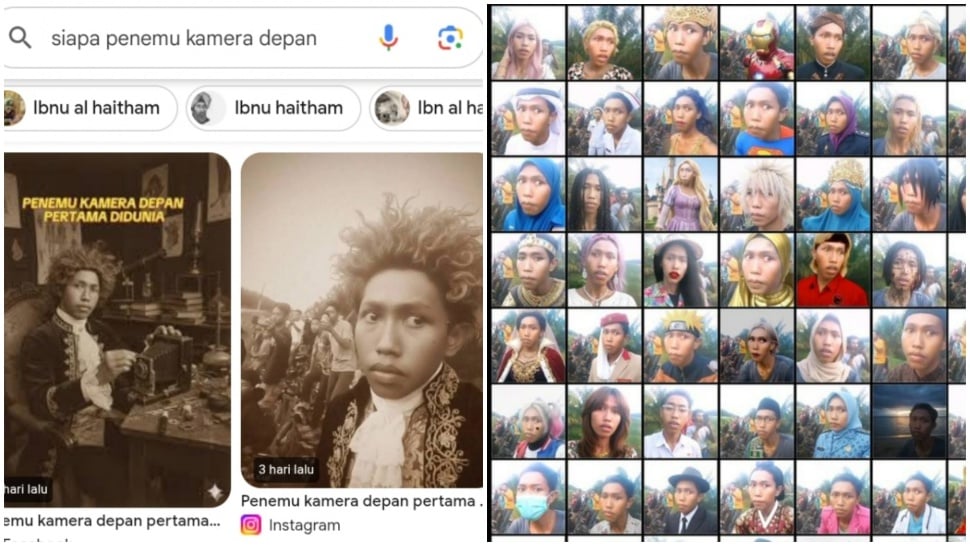 Meme Fery Kamera Depan. (X)