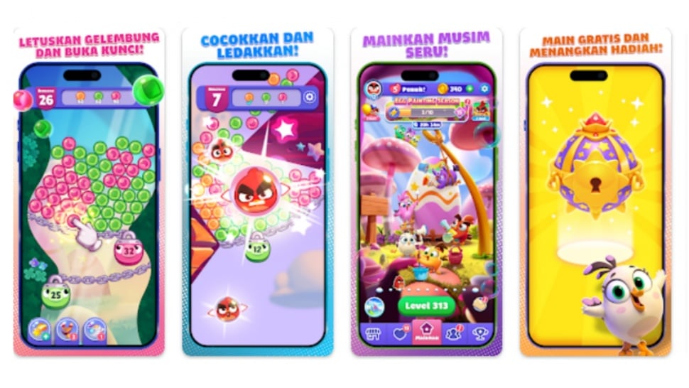 Angry Birds Dream Blast. (Play Store)